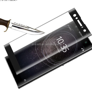Verre trempé à couverture complète 2.5D pour <span class=keywords><strong>SONY</strong></span> <span class=keywords><strong>Xperia</strong></span> XZ2 Compact <span class=keywords><strong>Xz</strong></span> 3 <span class=keywords><strong>Protection</strong></span> d'écran en verre trempé à couverture complète - Product Image 3