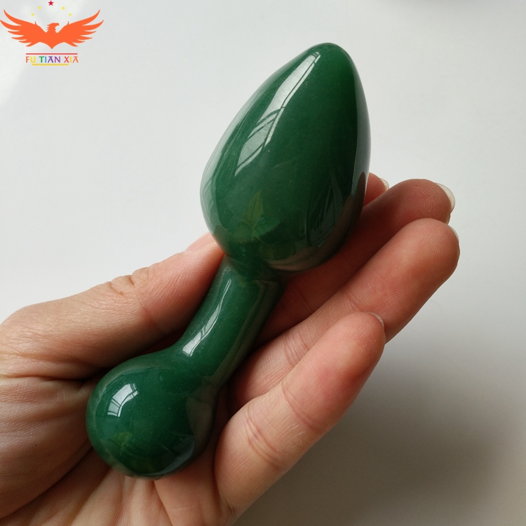 Angepasst natürliche quarz green jade dildos butt plug frauen sexy massage  zauberstäbe großhandel rock| Alibaba.com