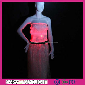 2015 mode glow in the dark neuen langen party abendkleider - Product Image 6