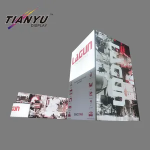 10x20ft Portable Exhibition Booth Design And Modular M-Series Booth Construction