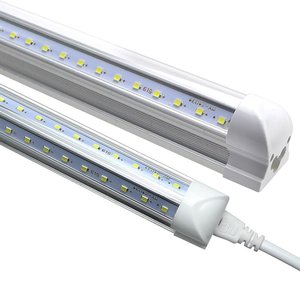 Chaude <span class=keywords><strong>T8</strong></span> <span class=keywords><strong>V</strong></span> Intégrée Formée LED Tube Lumières Grand Angle 270 Degrés De Luminosité LED Tube Luminaire - Product Image 4