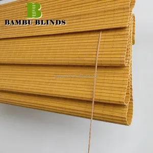 Persiana enrollable de bambú ecológica, persianas enrollables