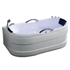 Fresstand SPA pour double 2 personnes spa baignoire à tourbillon avec matériau acrylique pur baignoire de massage spa