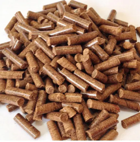 High quality new energy pine rose wooden pellet heating systems