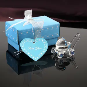 New Baby Born Gifts - Crystal Baby Carriage