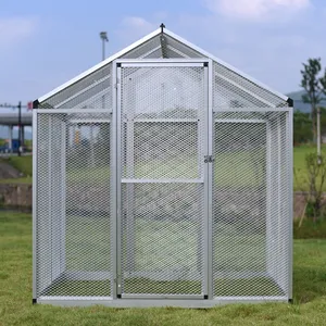 Cage Birds Large Outdoor Bird Cage With Aluminum Frame Bird Cage Materials Of Birds