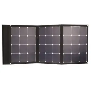 120W 12V Portable Foldable Sunpower Monocrystalline Mini Outdoor Camping Solar Panel Bag Charger