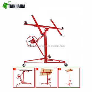 Lève-<span class=keywords><strong>plaque</strong></span> de plâtre de 11 pieds, treuil pour panneaux de cloison sèche, outils de construction industrielle, bricolage - Product Image 2
