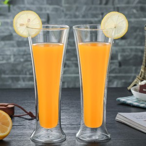 JHROC07 Wholesale Handcraft Insulated Borosilicate <strong>Double</strong> <strong>Wall</strong> Blink Max <strong>Glass</strong> Cup Cocktail <strong>Glasses</strong> Creative - Product Image 3