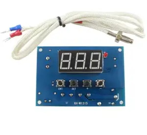K型热电偶XH-W1315高温型温度控制器-30-999度温度控制板
