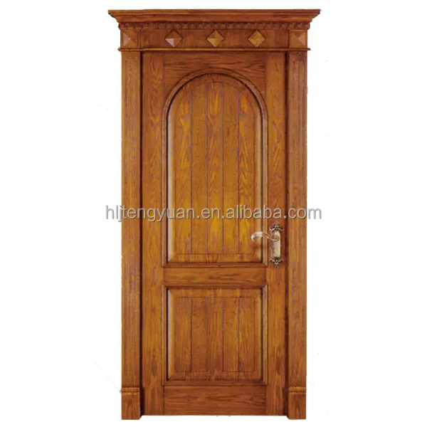 Porte intérieure en bois, porte classique marocaine en bois massif Antique pour hôtel