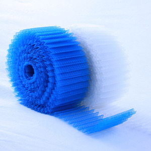 <span class=keywords><strong>Crinoline</strong></span> brillante et flexible en crin de cheval avec un design plissé - Écologique, 35 couleurs disponibles pour les robes de mariée - Product Image 3
