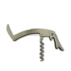 Ouvre-bouteille à vin chinois multifonctionnel durable personnalisé avec garantie de qualité, tire-bouchon intégré, couteau en acier inoxydable argenté - Product Image 1