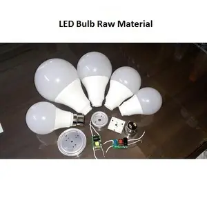 220V 110V E27 B22 Bola Lampu Led, Penghemat Energi Bentuk A Plastik Aluminium 5W 7W 9W 12W 15W 18W