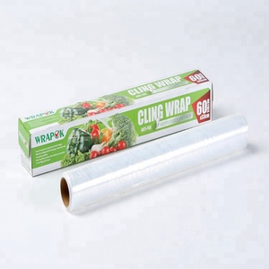Good Plastic Wrap Food Food Stretch Plastic Wrap Good Stretch Household Plastic PE Cling Film Fresh Wrap For Food Storage