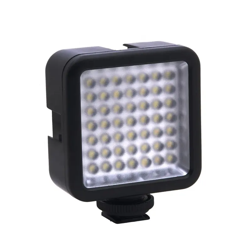 Lovefoto W49 Lampu LED Mini Kamera Dimmable LED Video Light 6000K untuk Kamera Fotografi