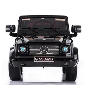 G55 AMG รถอนุญาตประตูเปิด 12V รถยนต์ไฟฟ้าสําหรับเด็กนั่งบนรถ