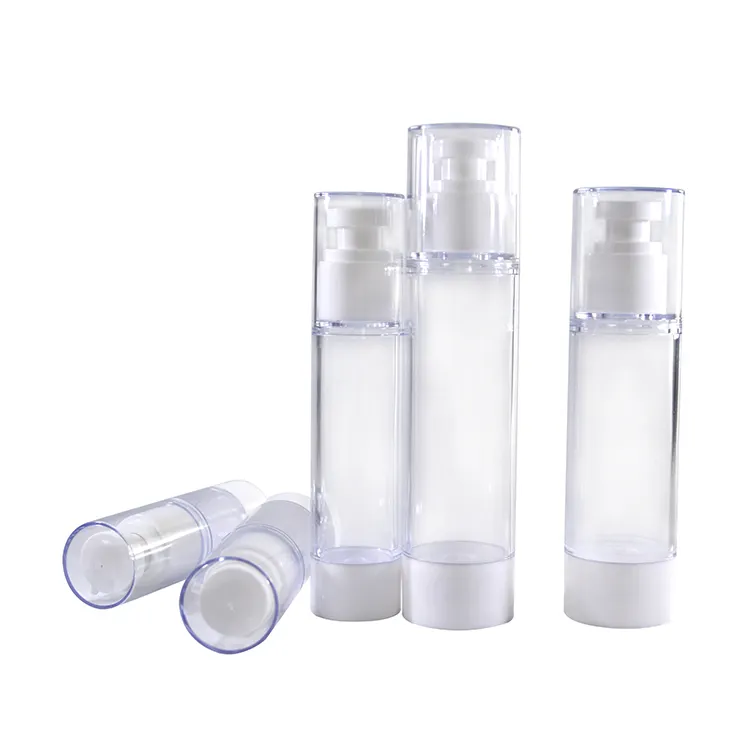 신제품 아이 크림 에센스 세럼 컨테이너 15ml 30ml 50ml 80ml 100ml 에어리스 화장품 디스펜서 펌프 병