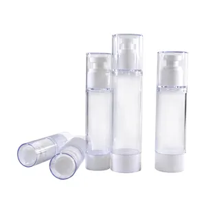 新製品アイクリームエッセンス美容液容器15ml 30ml 50ml 80ml 100mlエアレス化粧品ディスペンサーポンプボトル