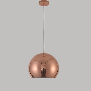 Simig lighting Nordic moderno minimalista rotondo in metallo bellissimo lampadario in oro rosa lampada a sospensione per corridoio portico - Product Image 4
