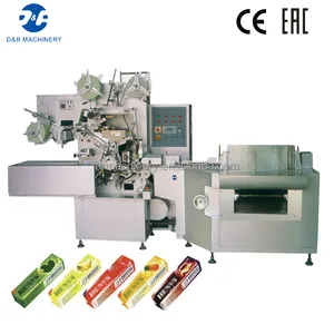 Stick sugar pack machine high speed, automatic chewing gum packing machine