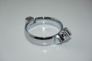 40mm 45mm 50mm <span class=keywords><strong>3</strong></span> Größe zur Auswahl Metall Keuschheit käfig Gerät Teile Cockring - Product Image 4