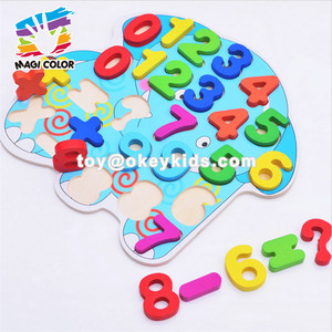 Venta al por mayor <span class=keywords><strong>de</strong></span> enseñanza <span class=keywords><strong>de</strong></span> <span class=keywords><strong>matemáticas</strong></span> <span class=keywords><strong>de</strong></span> ayuda niños números <span class=keywords><strong>de</strong></span> madera rompecabezas juguete W14B083 - Product Image 2