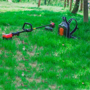 Nplus Electric Brush Cutter Lithium Power String <span class=keywords><strong>Trimmer</strong></span> para Grass Agricultura Bateria Elétrica Escova <span class=keywords><strong>Trimmer</strong></span> para Máquina De Grama - Product Image 3