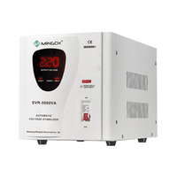 Mingruch — régulateur de tension automatique 220V, relais/Servo, 1kva, 2kva, 3kva, 5kva, 8kva, 10kva AC, monophasé