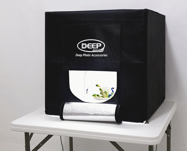 DEEP Led Softbox Photo Studio Light Equipment Led Build-in Softbox 80x80cm Professional Photography Light Box
