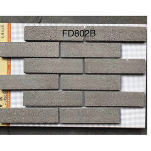 Vật Liệu Đất Sét Bên Ngoài Tường Trang Trí Gạch Ốp Panel - Product Image 3