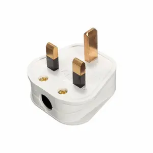 BS1363 standard UK british re-wirable plug