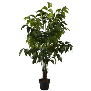 Nhà sản xuất-Trực Tiếp-Bán 1.2 m Cho Trang Trí Nội Thất Nhân Tạo Đuôi Cá Palm Tree