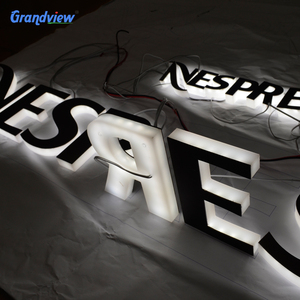 ไฟแบ็คไลท์อิเล็กทรอนิกส์โครเมียมแขวน Led,ป้ายโลโก้อลูมิเนียมตัวอักษร - Product Image 4
