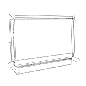 Écran de projection de cinéma gonflable géant personnalisé pour l'intérieur et l'extérieur, hermétique, pour projecteur TV - Product Image 6