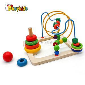 Meilleure vente Jouets intelligents <span class=keywords><strong>en</strong></span> <span class=keywords><strong>bois</strong></span> avec labyrinthe de perles pour bébé W11B194 - Product Image 6