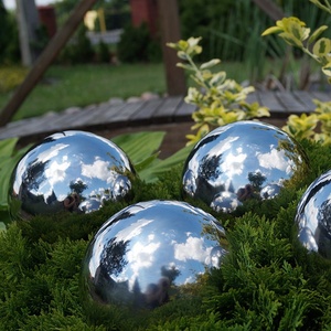 High Quality <strong>Large</strong> <strong>Garden</strong> Metal Round Sphere Sculpture Decorative Stainless Steel Hollow <strong>Ball</strong> - Product Image 5