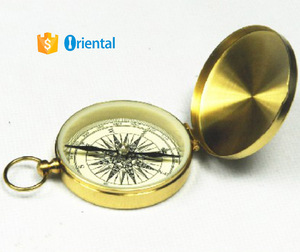 Cadeau Boussole En Aluminium # 501b, Boussole Or couleur Alibaba Chine Fournisseur - Product Image 1