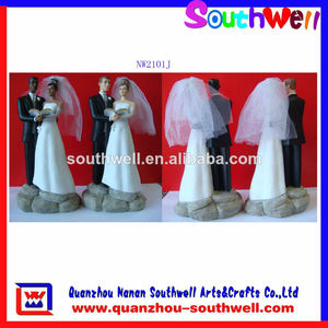 figurines de mariage pour le mariage mariée marié présente - Product Image 1