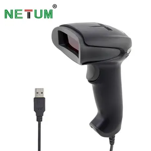 China Günstige 1D Handheld Laser Wired USB Barcode Scanner