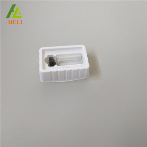 Custom白色ブリスタープラスチック10ミリリットルバイアル包装トレイ - Product Image 1
