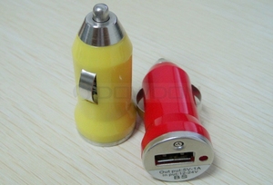 5 V/1A USB Car Charger สําหรับโทรศัพท์มือถือ Mini Bullet รถ <span class=keywords><strong>1000MA</strong></span> USB รถอะแดปเตอร์ชาร์จ - Product Image 6