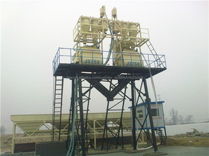 HZS35 type de trémie moteurs électriques à double arbre petit silo de ciment centrale à <span class=keywords><strong>béton</strong></span> - Product Image 4