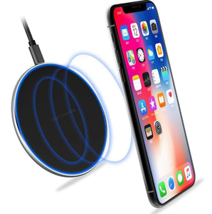 Venta al por mayor portátil universal de carga rápida de sistema de QI cargador inalámbrico para teléfono móvil - Product Image 2