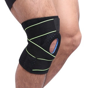 <span class=keywords><strong>Ginocchiera</strong></span> in <span class=keywords><strong>Neoprene</strong></span> traspirante con ginocchiere con cinturino elastico per il dolore al ginocchio - Product Image 3
