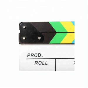 Planche à claquettes en acrylique pour scène de film coupée - Product Image 4