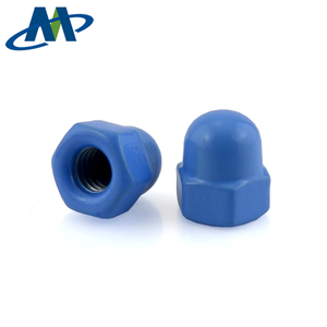 Hot bán din1587 acorn Nuts/màu sắc khác nhau nhựa <span class=keywords><strong>Hex</strong></span> Dome cap các loại hạt - Product Image 3