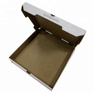 Bán Buôn Chất Lượng Cao Mạnh Mẽ Biểu Tượng Tùy Chỉnh Xách Tay Dày Tái Chế Sóng Giao Hàng Nướng Bánh <span class=keywords><strong>Pizza</strong></span> Hộp - Product Image 3