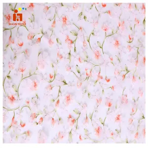 Wholesale price 100% polyester laser cut embroidered lace dress fabric
