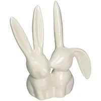 Керамическое кольцо-держатель в виде кролика